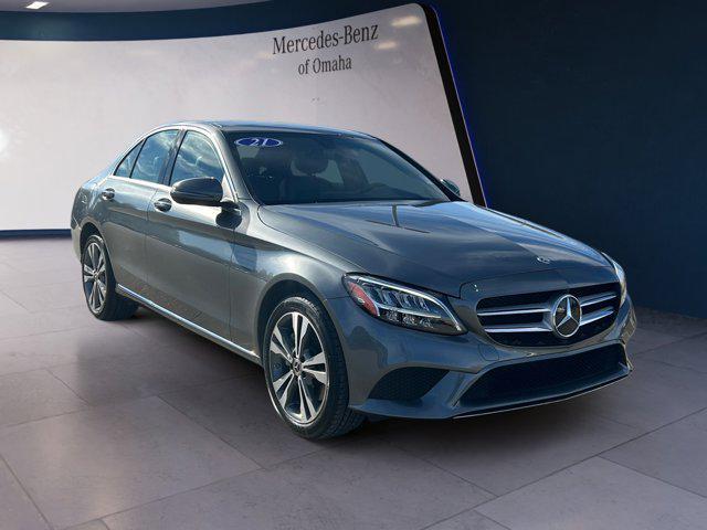 used 2021 Mercedes-Benz C-Class car, priced at $35,000