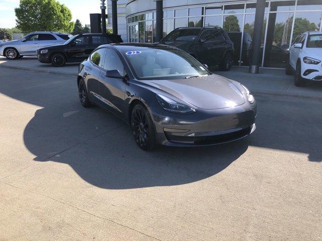 used 2022 Tesla Model 3 car, priced at $34,000