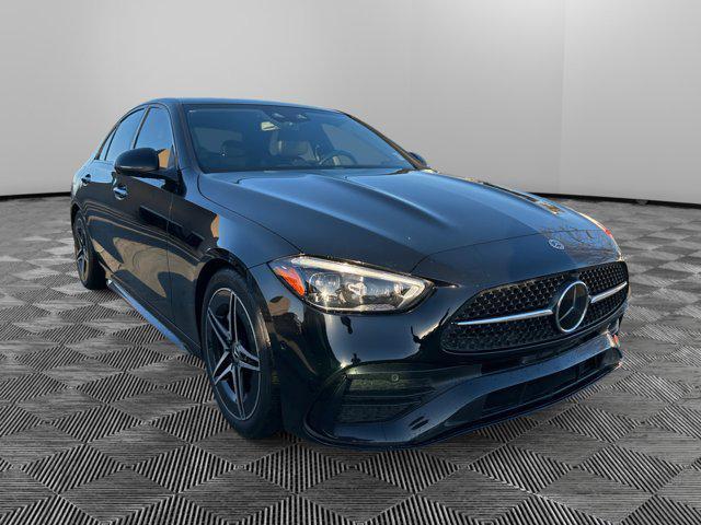 used 2022 Mercedes-Benz C-Class car, priced at $35,000
