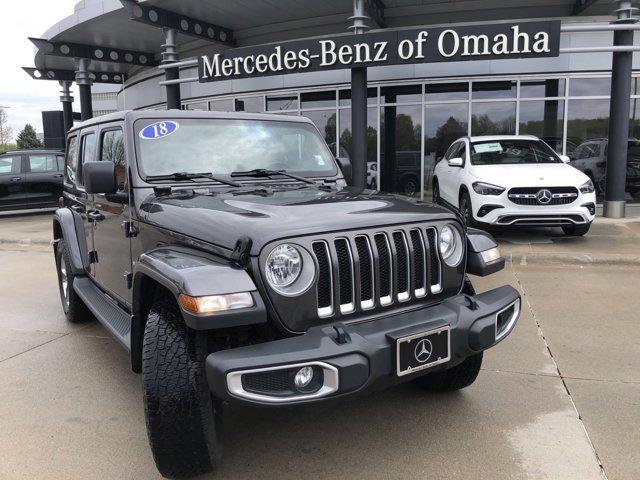 used 2018 Jeep Wrangler Unlimited car, priced at $28,750