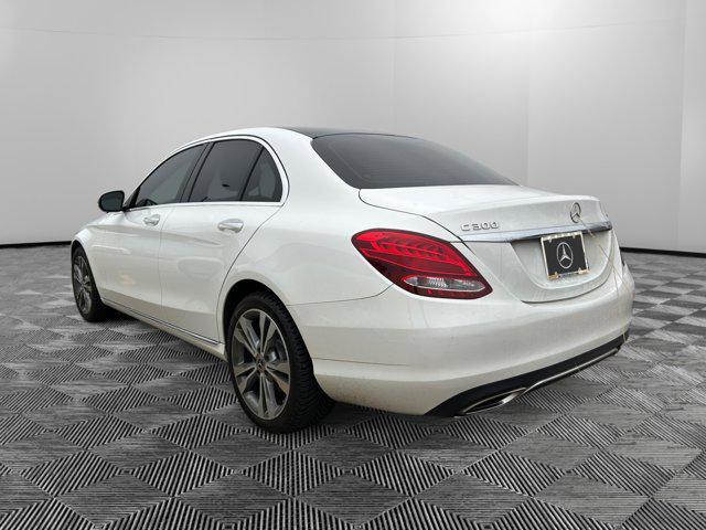 used 2018 Mercedes-Benz C-Class car, priced at $20,000
