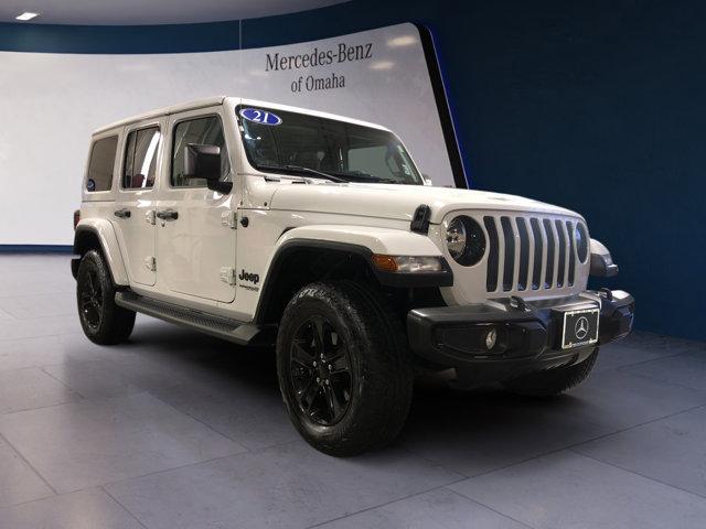 used 2021 Jeep Wrangler Unlimited car, priced at $36,000