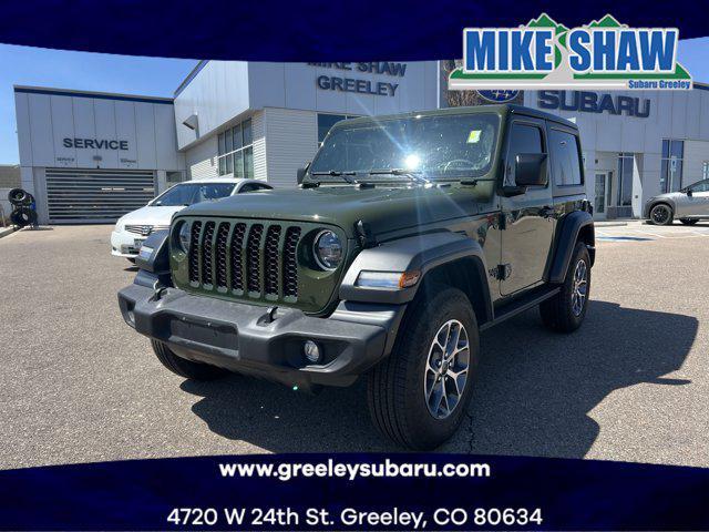 used 2024 Jeep Wrangler car, priced at $33,991
