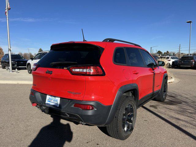 used 2017 Jeep Cherokee car, priced at $17,581