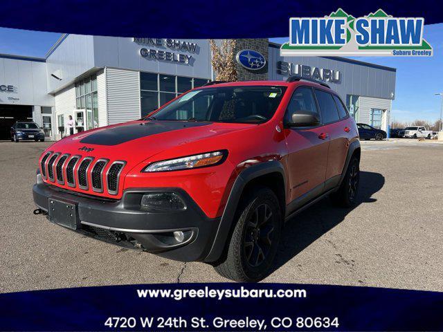 used 2017 Jeep Cherokee car, priced at $17,581