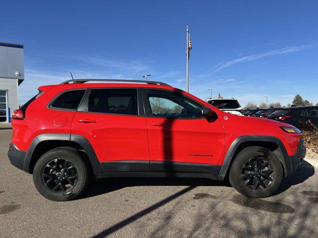 used 2017 Jeep Cherokee car, priced at $17,581