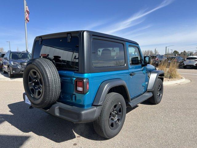 used 2020 Jeep Wrangler car, priced at $25,476