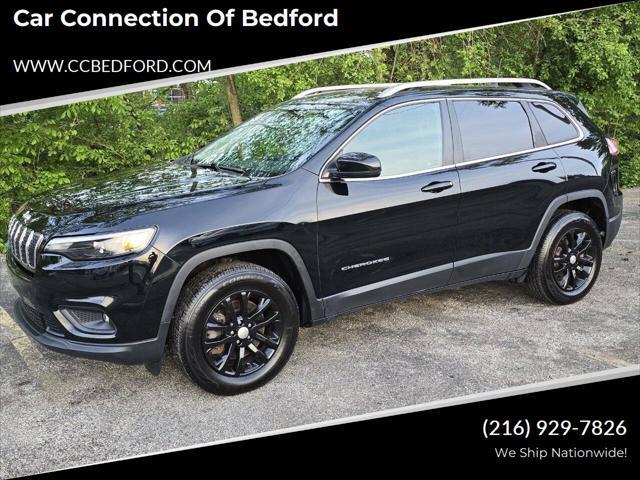 used 2019 Jeep Cherokee car, priced at $16,300