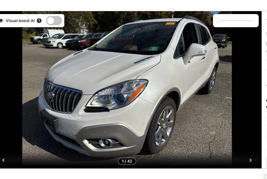 used 2016 Buick Encore car, priced at $10,900