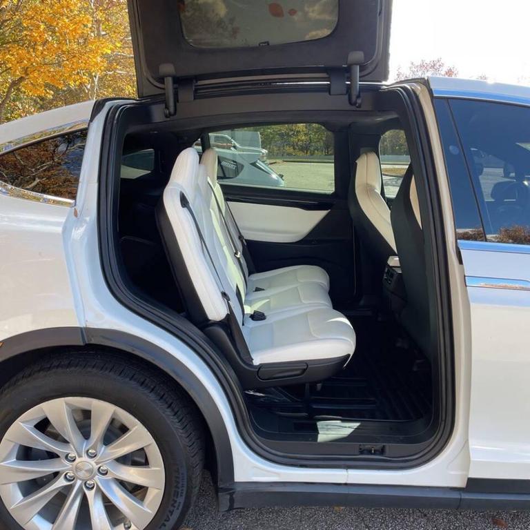 used 2018 Tesla Model X car, priced at $25,200