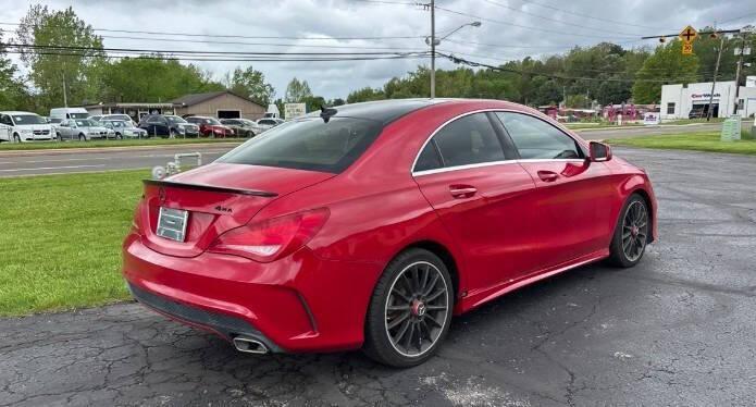 used 2015 Mercedes-Benz CLA-Class car, priced at $14,500