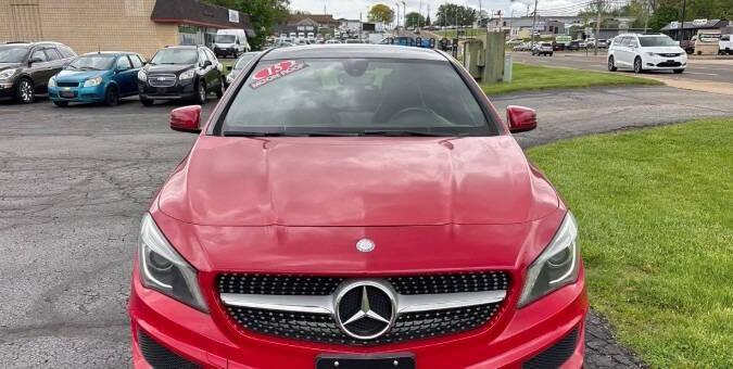 used 2015 Mercedes-Benz CLA-Class car, priced at $14,500