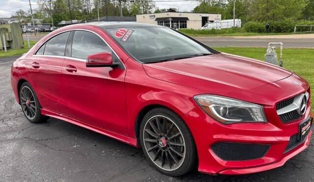 used 2015 Mercedes-Benz CLA-Class car, priced at $14,500