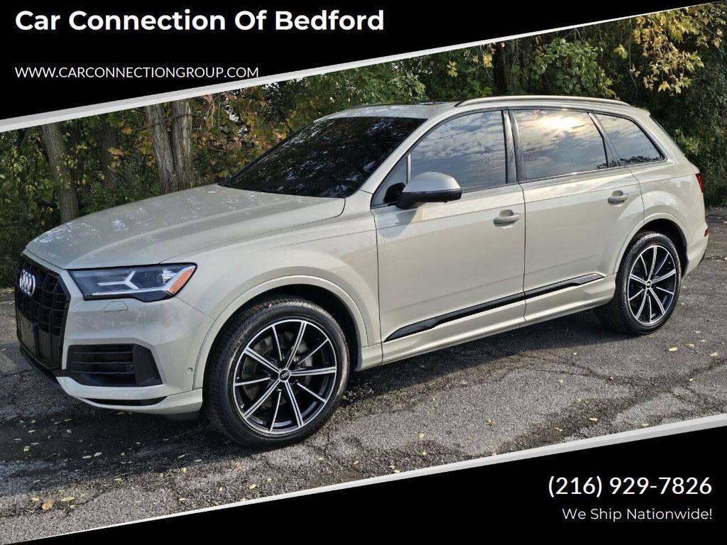 used 2021 Audi Q7 car, priced at $23,400
