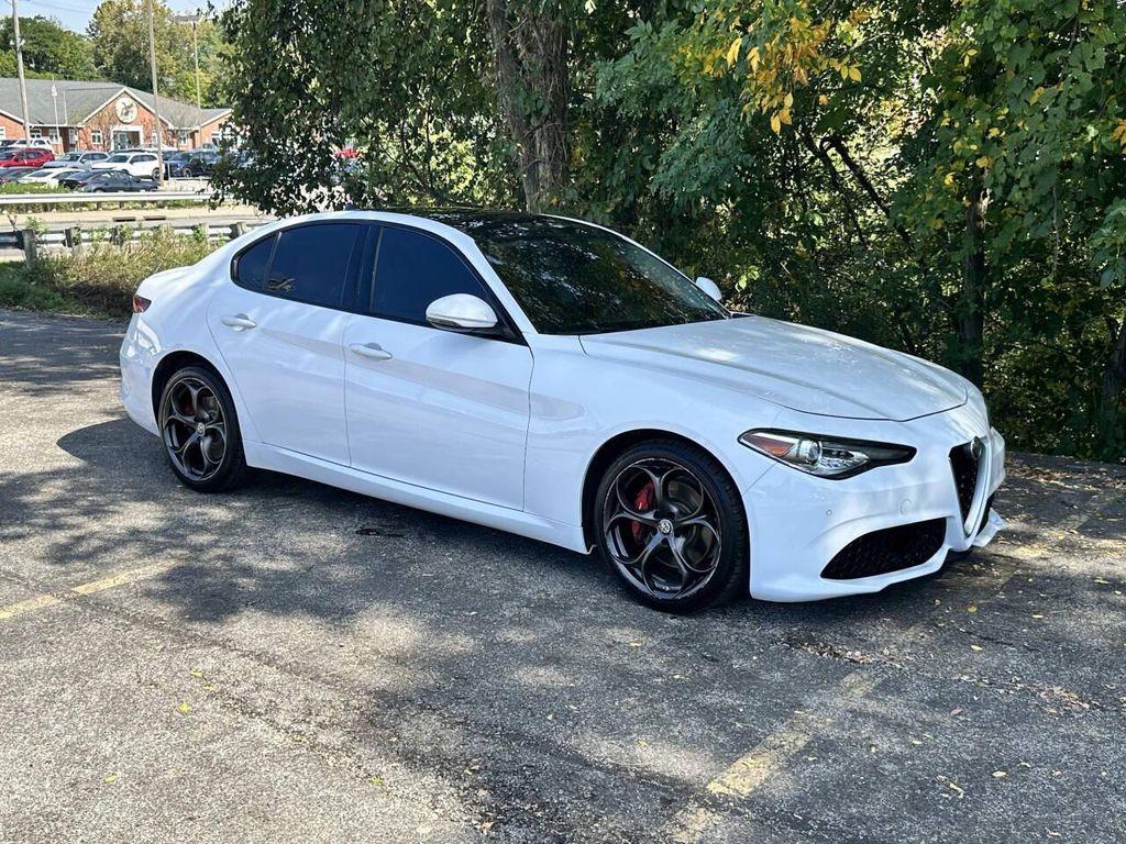 used 2018 Alfa Romeo Giulia car, priced at $13,900
