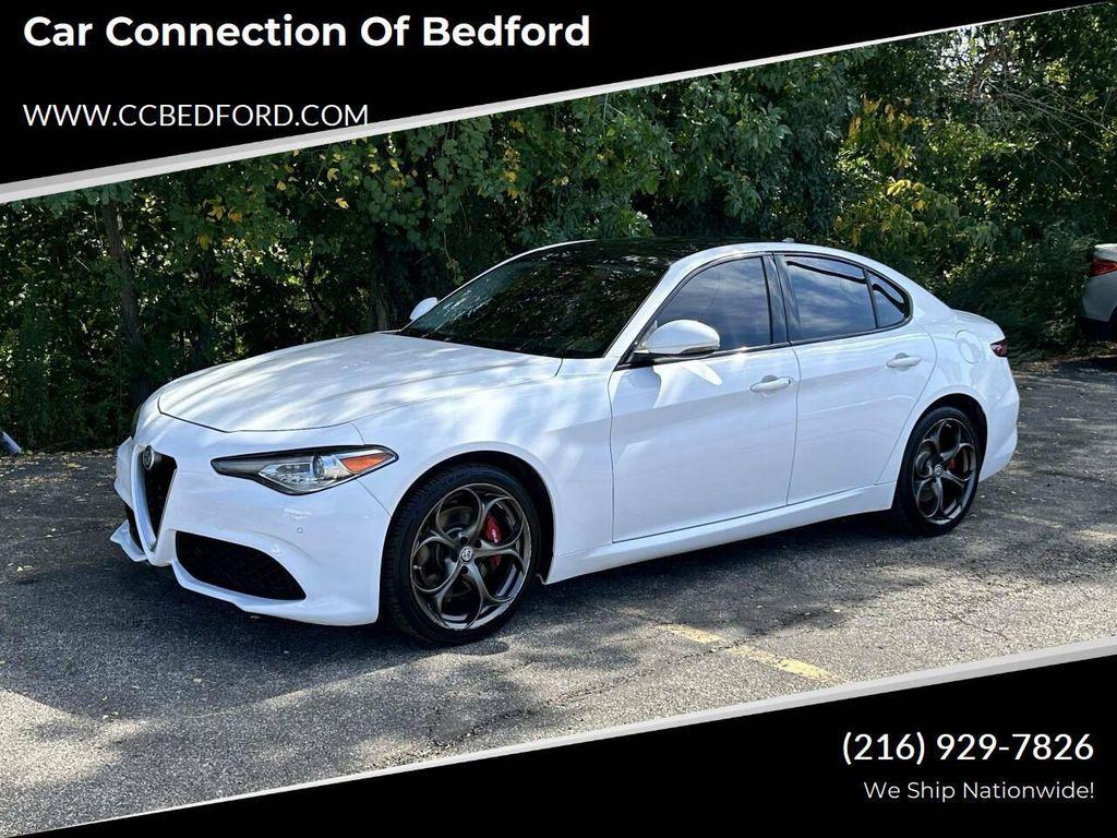 used 2018 Alfa Romeo Giulia car, priced at $13,900