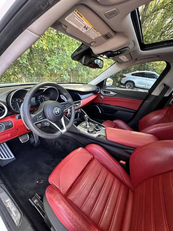 used 2018 Alfa Romeo Giulia car, priced at $13,900