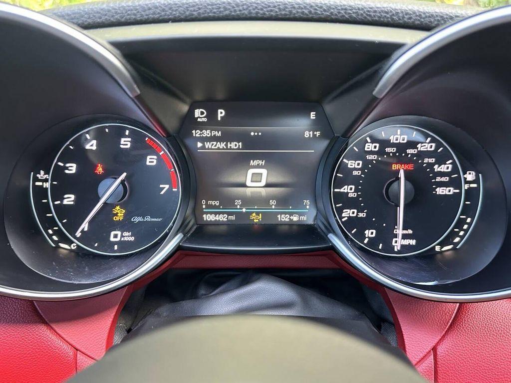 used 2018 Alfa Romeo Giulia car, priced at $13,900