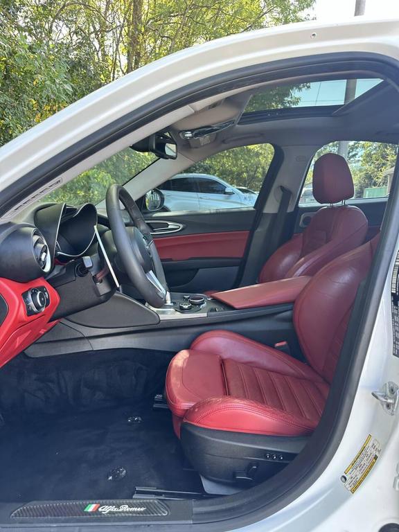 used 2018 Alfa Romeo Giulia car, priced at $13,900