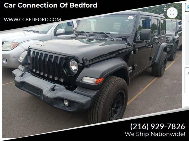 used 2019 Jeep Wrangler Unlimited car, priced at $22,700