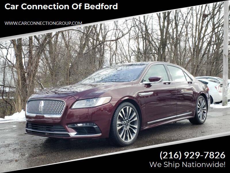 used 2019 Lincoln Continental car, priced at $18,800