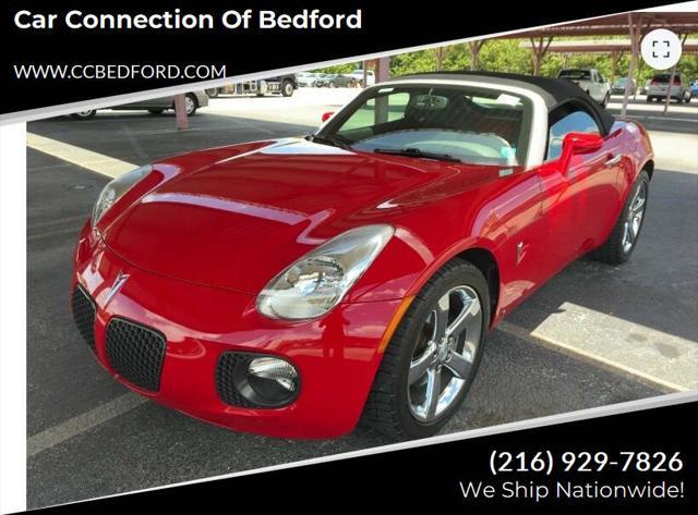 used 2007 Pontiac Solstice car, priced at $13,800