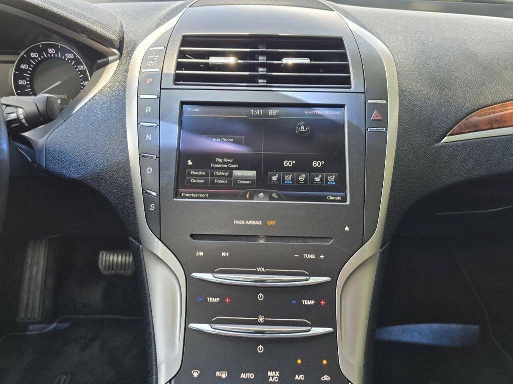 used 2016 Lincoln MKZ car, priced at $10,800