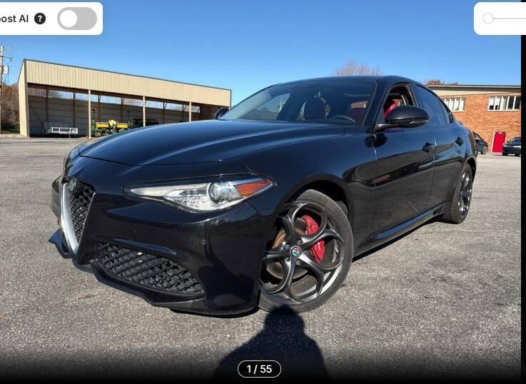 used 2017 Alfa Romeo Giulia car, priced at $16,900