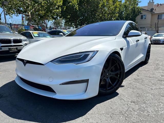 used 2021 Tesla Model S car, priced at $58,995