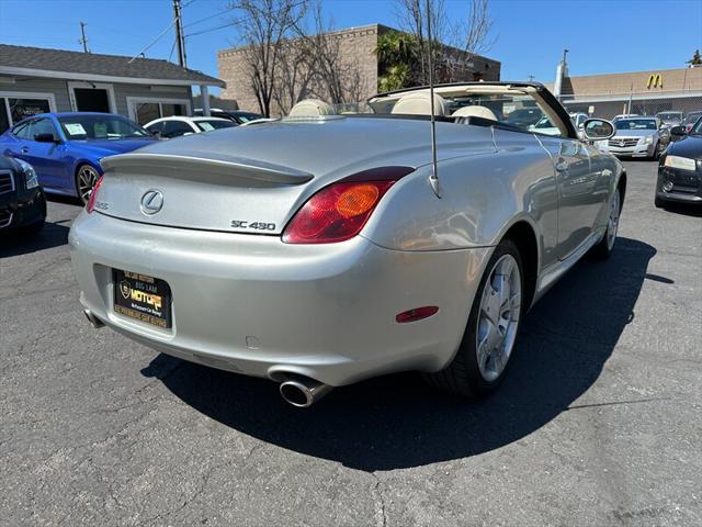used 2004 Lexus SC 430 car, priced at $7,995