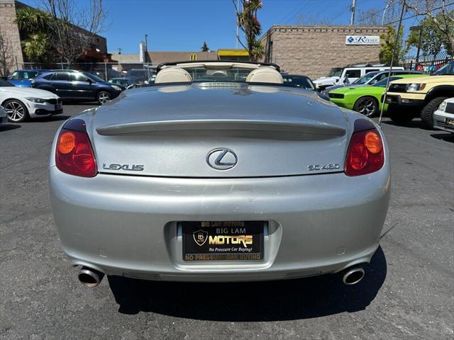 used 2004 Lexus SC 430 car, priced at $7,995