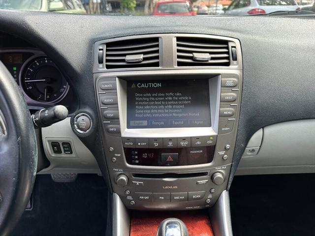 used 2007 Lexus IS 250 car, priced at $9,995