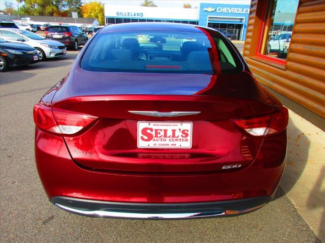 used 2015 Chrysler 200 car, priced at $9,999