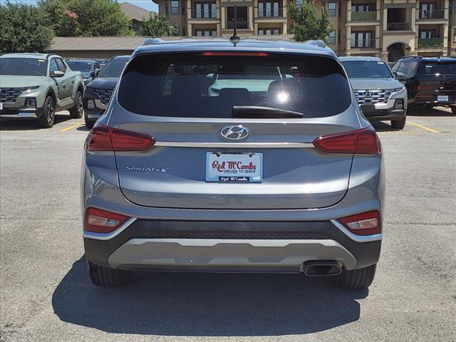 used 2019 Hyundai Santa Fe car, priced at $18,387