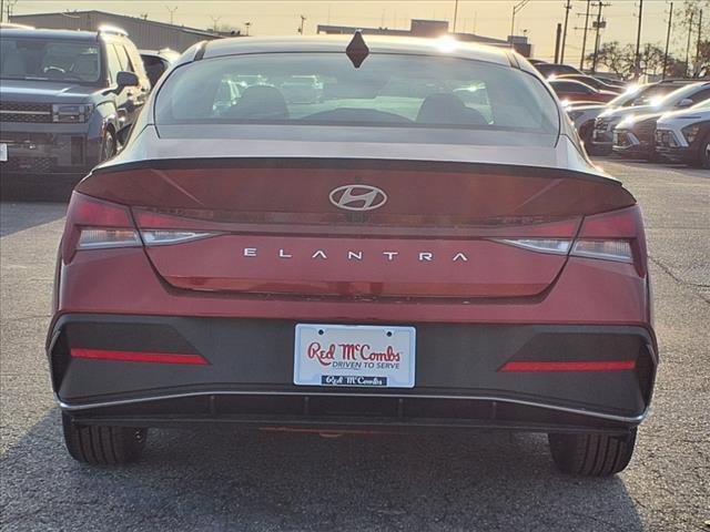 new 2025 Hyundai Elantra car, priced at $24,860