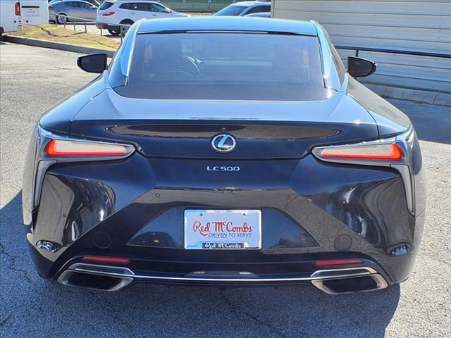 used 2018 Lexus LC 500 car, priced at $57,000