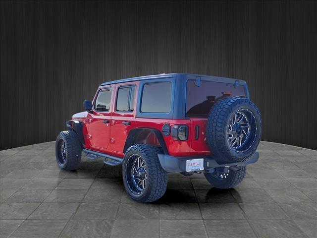 used 2022 Jeep Wrangler Unlimited car, priced at $32,500