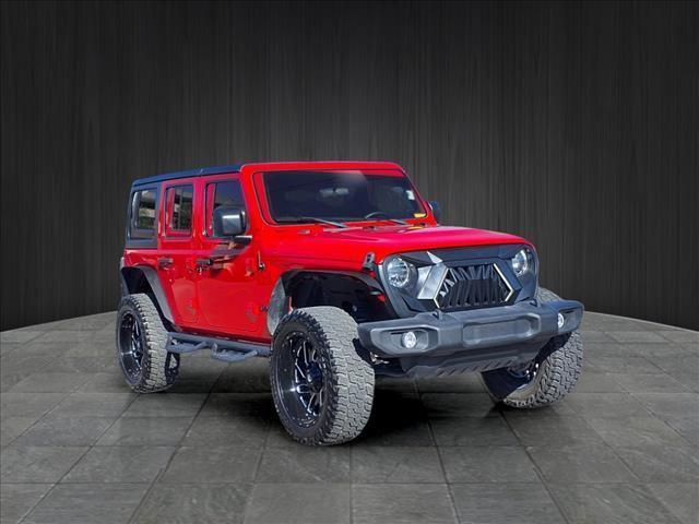 used 2022 Jeep Wrangler Unlimited car, priced at $32,500