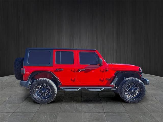 used 2022 Jeep Wrangler Unlimited car, priced at $32,500