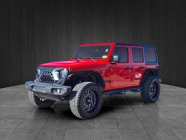 used 2022 Jeep Wrangler Unlimited car, priced at $32,500