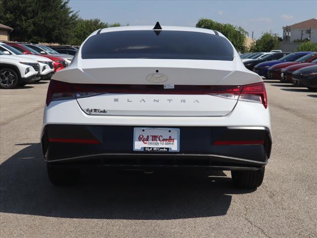 new 2024 Hyundai Elantra car, priced at $27,005