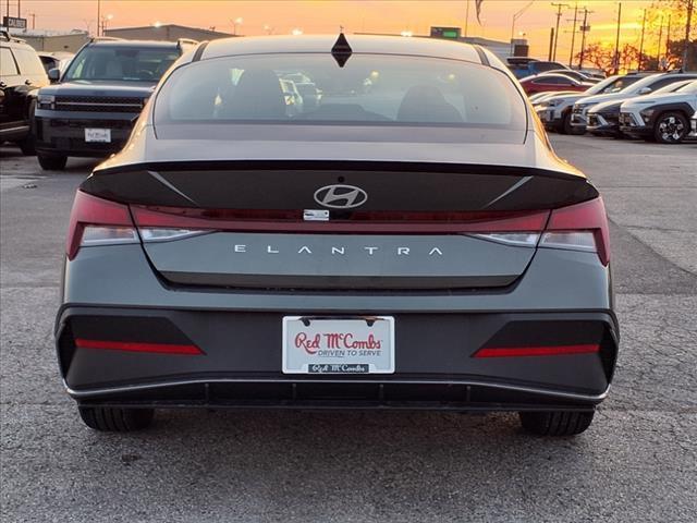 new 2025 Hyundai Elantra car, priced at $24,055