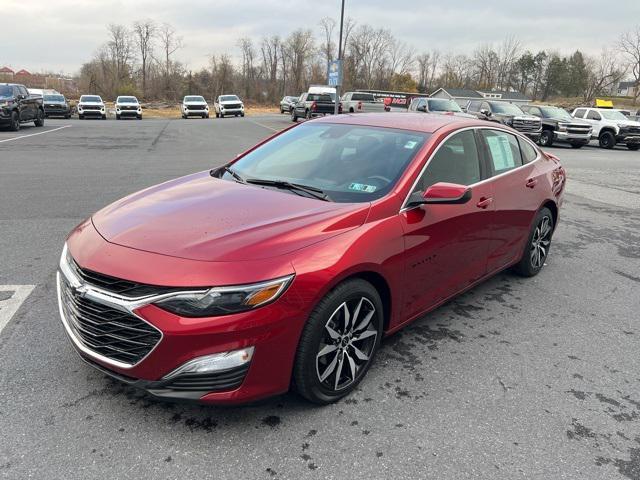 used 2021 Chevrolet Malibu car, priced at $23,680