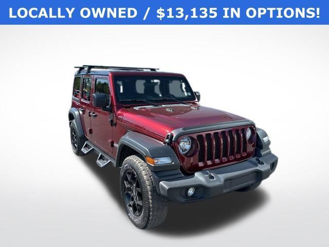 used 2021 Jeep Wrangler Unlimited car, priced at $32,816