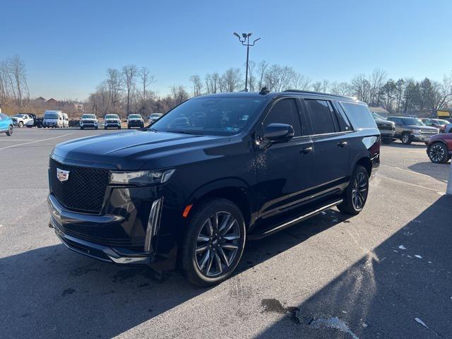 used 2024 Cadillac Escalade ESV car, priced at $91,992