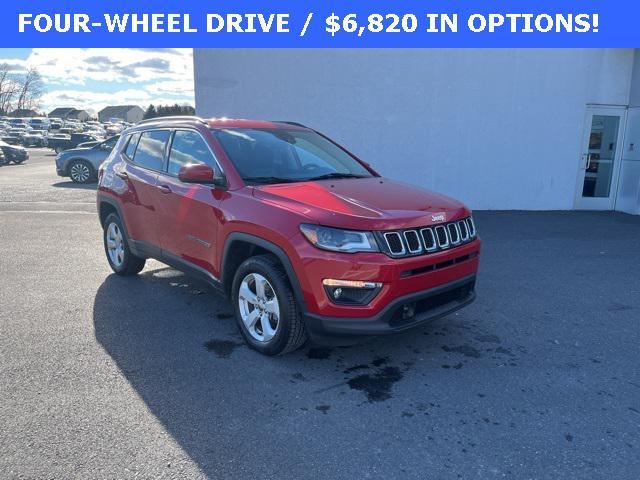 used 2018 Jeep Compass car, priced at $15,212