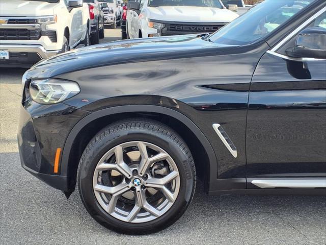 used 2022 BMW X3 car, priced at $34,300