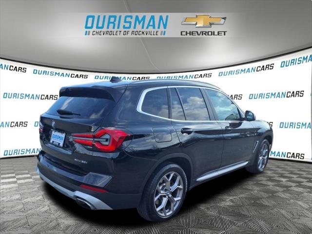 used 2022 BMW X3 car, priced at $34,300