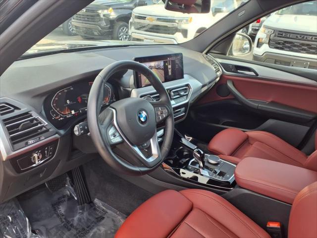 used 2022 BMW X3 car, priced at $34,300