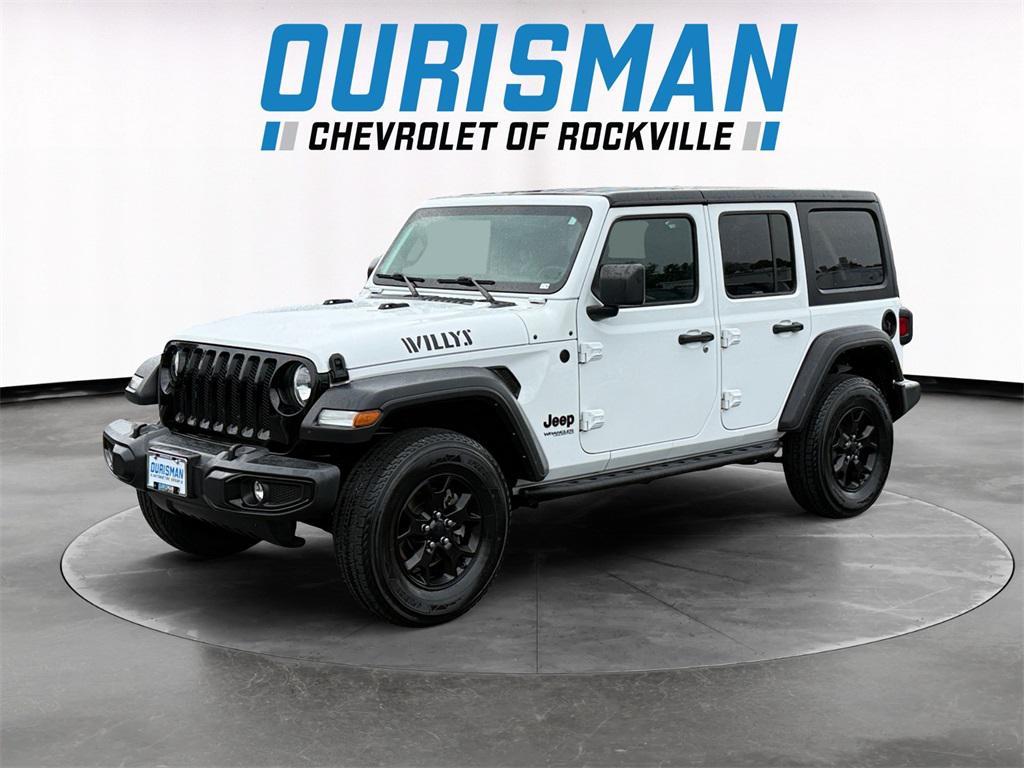 used 2022 Jeep Wrangler Unlimited car, priced at $27,800